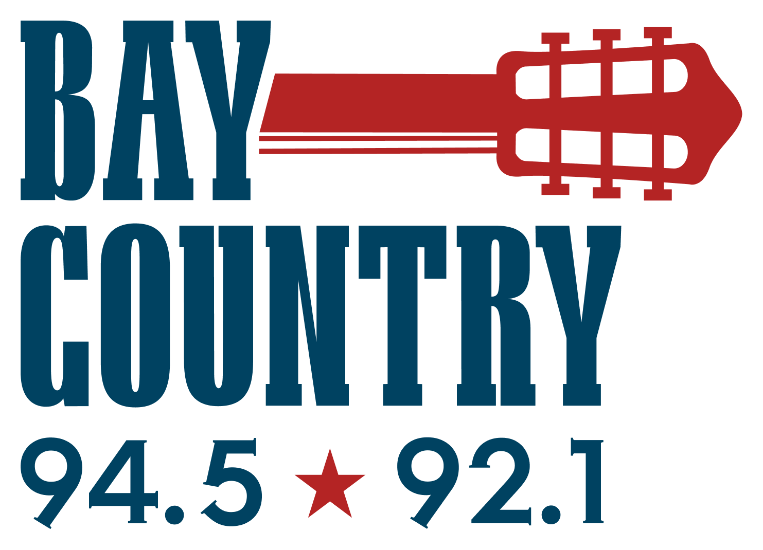 Bay Country Logo - Vertical Outlined