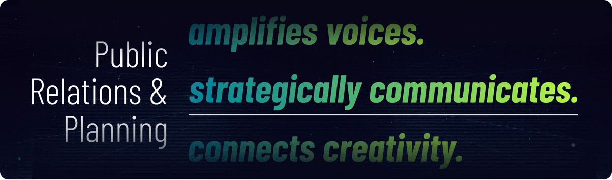 public relations and planning