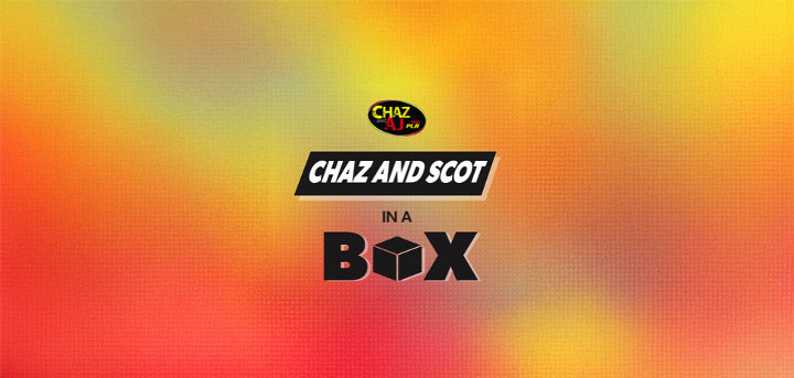 Chaz and Scott in a Box